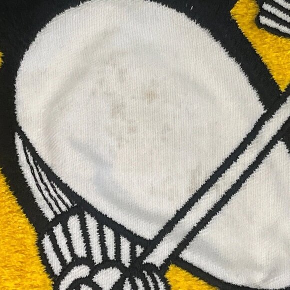 VTG Pittsburgh Penguins Rick Kehoe #17 Sandow Sporting Knit Hockey Jersey Medium - Picture 3 of 16